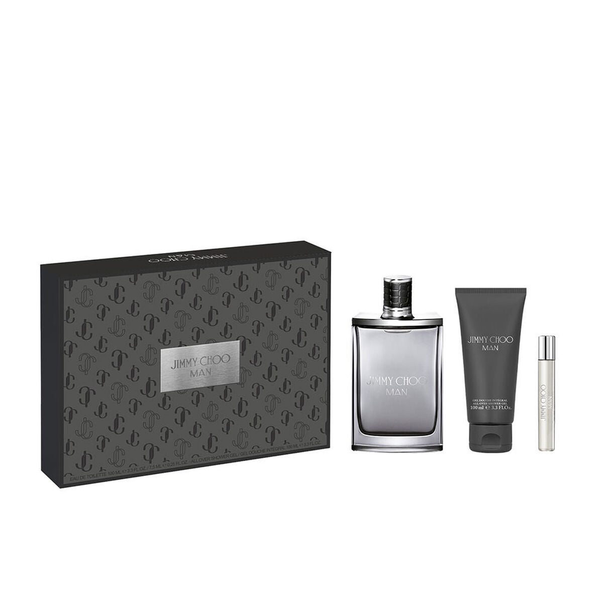 Jimmy Choo Man Geschenkset – Eau de Toilette 100ML + Duschgel + Miniatur