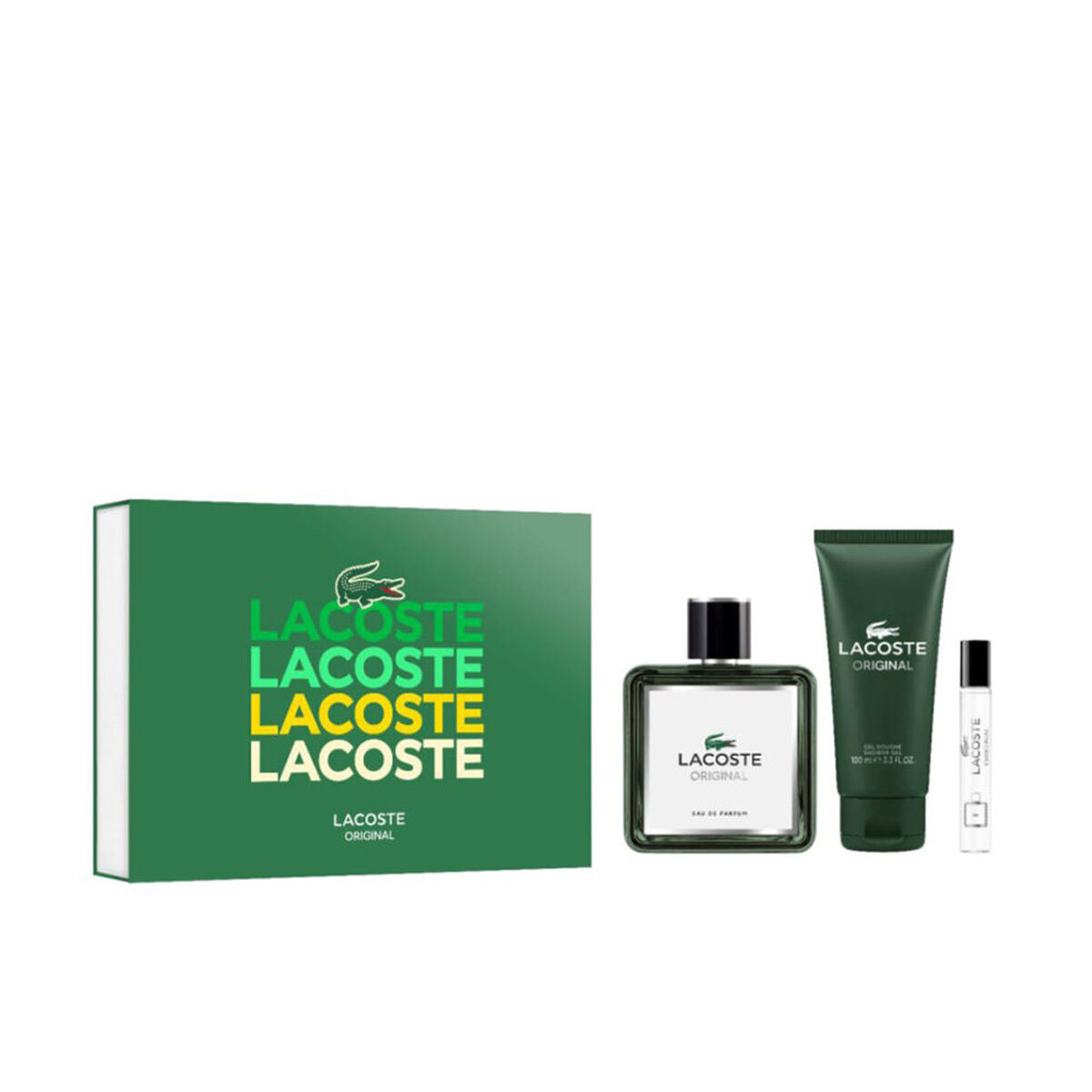 Lacoste Original Geschenkset – Eau de Parfum 100ML + Duschgel + Miniatur