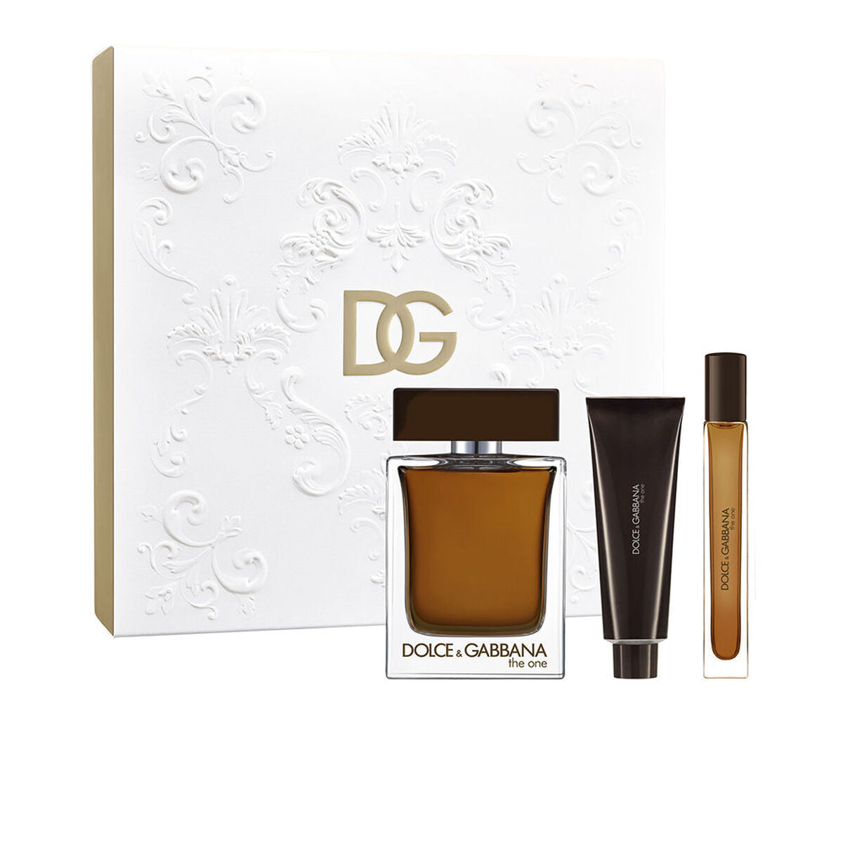 Dolce & Gabbana The One For Men Geschenkset – Eau de Parfum 100ML + Duschgel + Miniatur